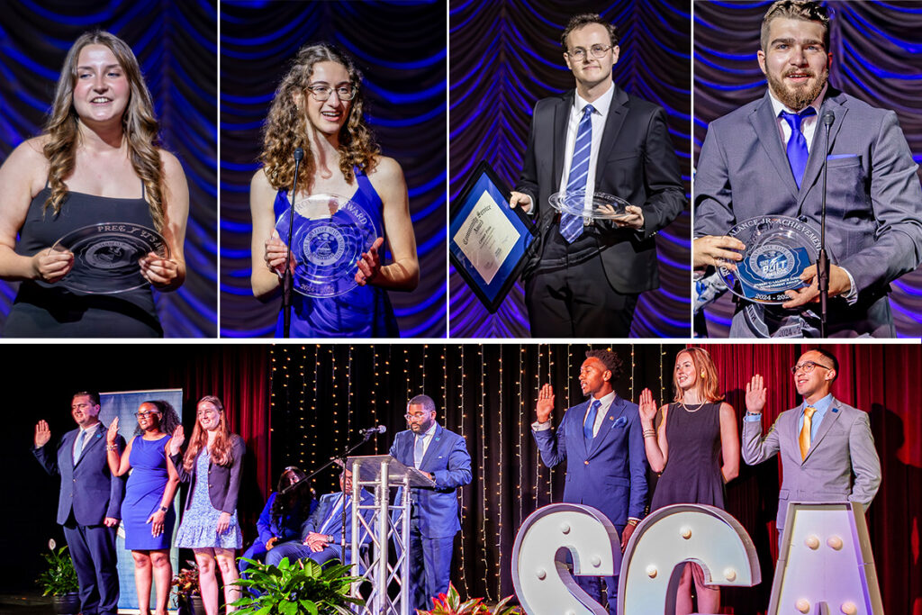 MTSU Honors students received awards at Bolt Awards event in 2025